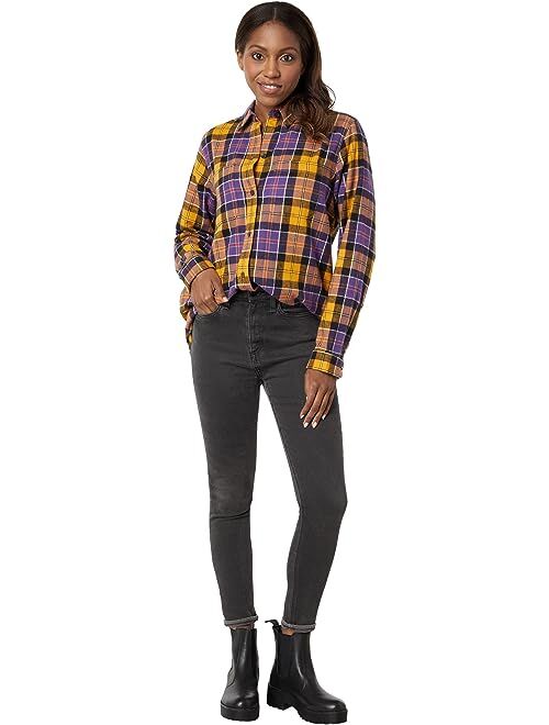 L.L.Bean Scotch Plaid Flannel Tunic