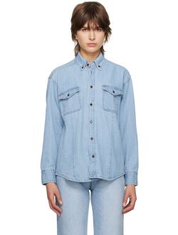 Dunst Blue Classic Denim Shirt