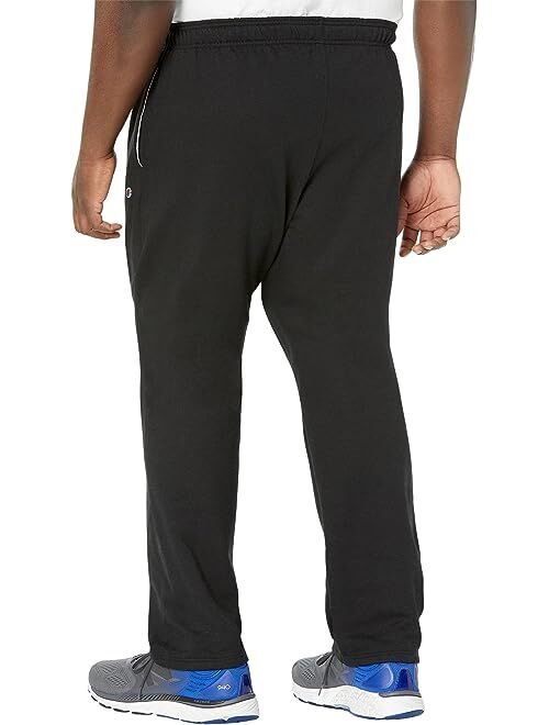 Champion Big & Tall Powerblend Fleece Open Bottom Pants