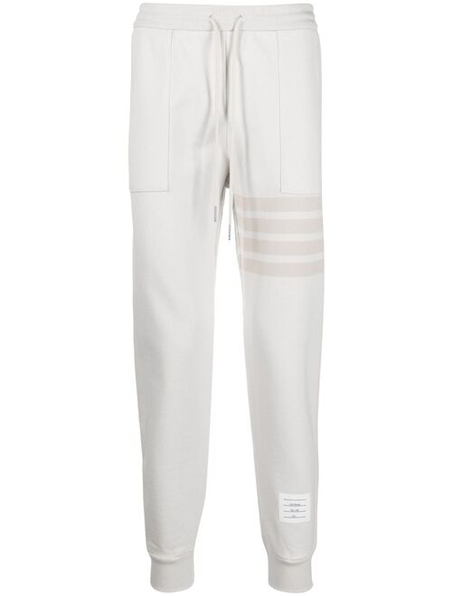 Thom Browne 4-Bar drawstring track pants