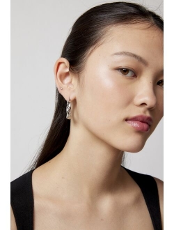 Twisted Statement Hoop Earring