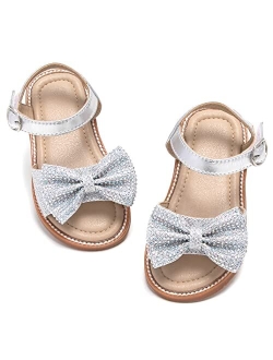 GINFIVE Toddler Girls Sandals Little Girls Kids Shoes Girls Toddler Sandals