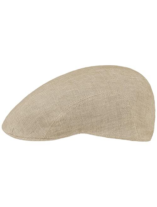 Stetson Madison Linen Flat Cap Women/Men -