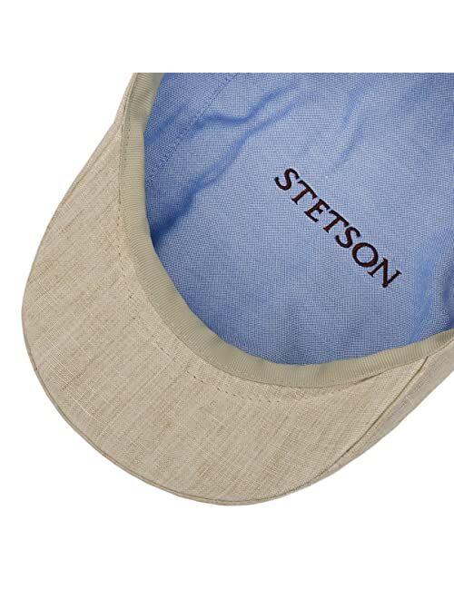 Stetson Madison Linen Flat Cap Women/Men -