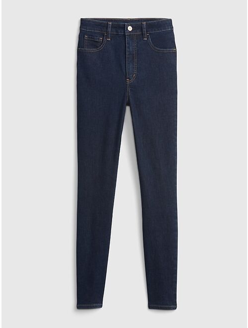 Gap Sky High Rise Universal Jeggings with Washwell