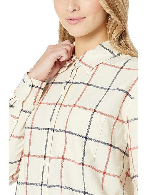 Madewell Flannel Kempton Button-Up Shirt in Windowpane