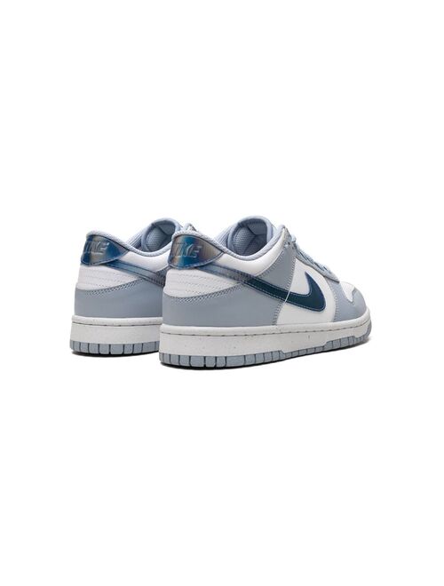 Nike Kids Dunk Low GS "Blue Iridescent" sneakers