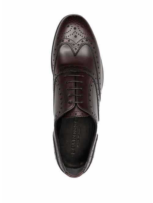 Scarosso Judy lace-up leather brogues