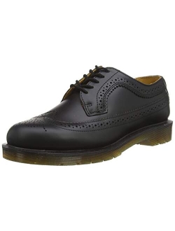 - 3989 Brogue BEX 3-Eye Leather Wingtip Shoe for Men and Women