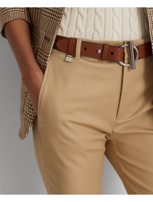 Polo Ralph Lauren Lauren Ralph Lauren Double-Faced Stretch Cotton Pant