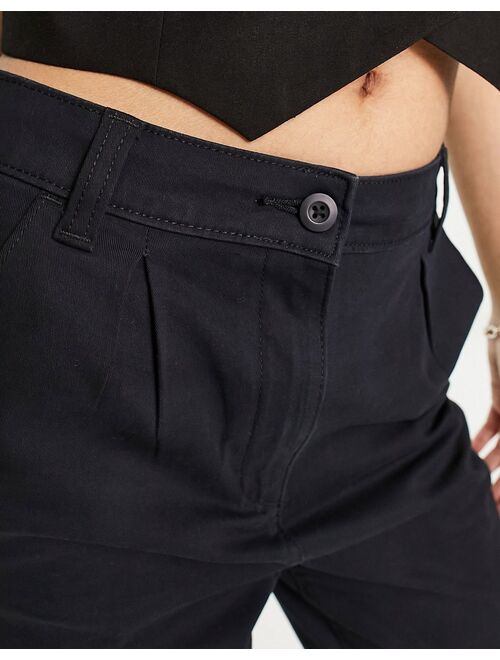 ASOS DESIGN chino pants in black