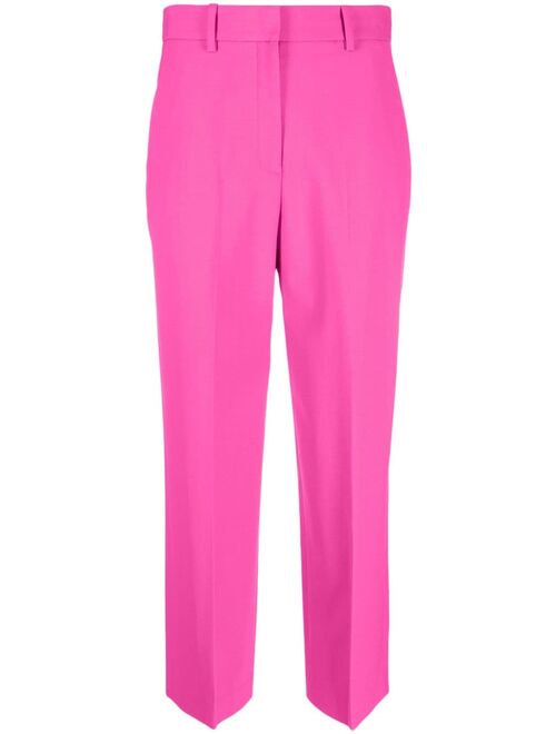 Theory cropped-leg chino trousers