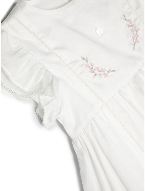 Patachou embroidered cotton dress