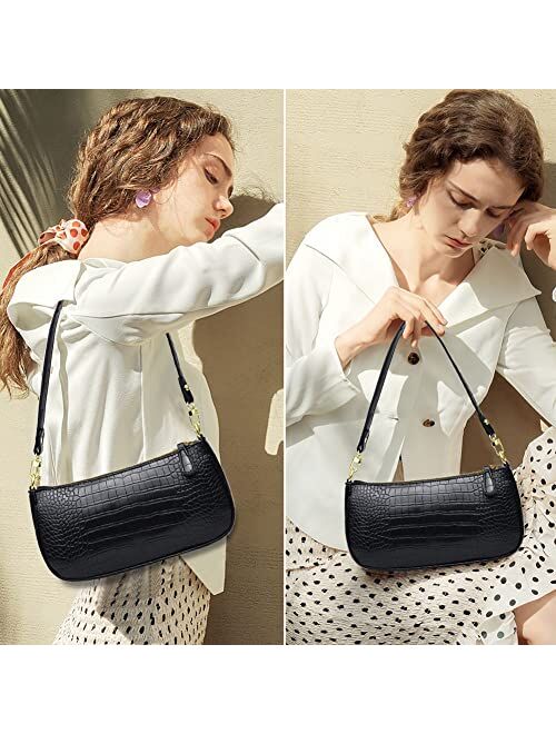Baikeli Small Tote Shoulder Bags Purses for Women Retro Classic Crossbody Bags Cute Clutch Purse and Handbag