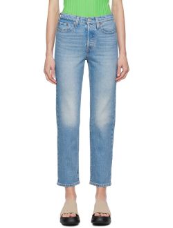 Blue Wedgie Straight Fit Jeans