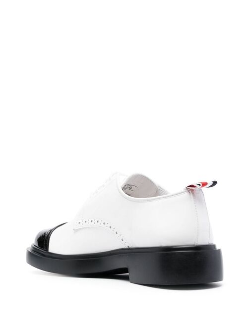 Thom Browne RWB contrasting toecap brogues