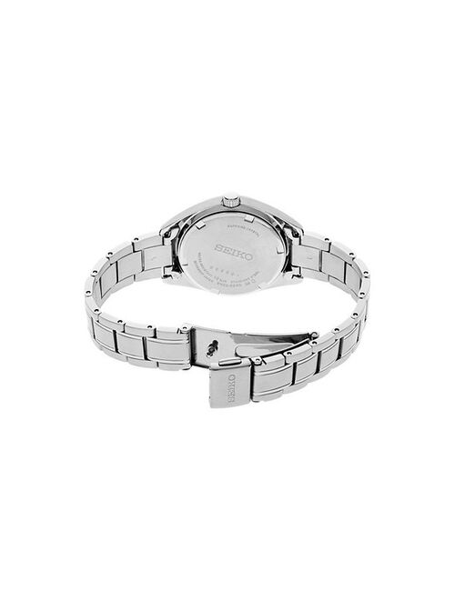 Seiko Women's Essentials Stainless Steel Quartz Blue Dial Watch - SUR531