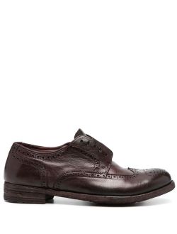 Officine Creative Lexikon 150 perforated leather oxfords