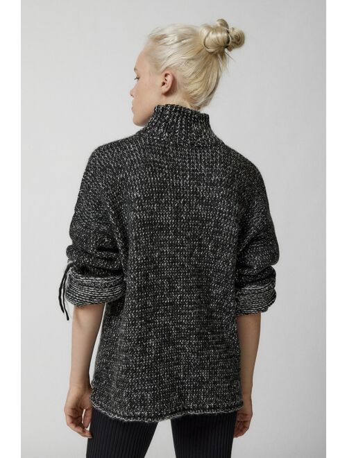 Urban Outfitters UO Salt & Pepper Funnel Neck Sweater