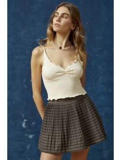 Pennie Pleated Mini Skirt