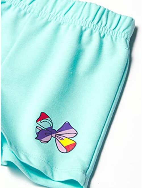 JoJo Siwa girls Toddler Girls' Graphic Tee & Shorts 2-piece Set