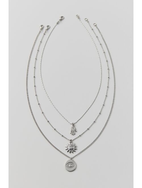 Urban Outfitters Celestial Layering Necklace Set
