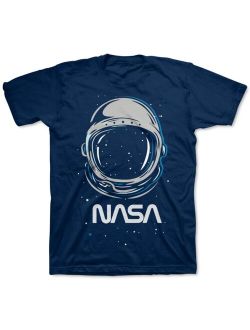 Jem Big Boys NASA Helmet Crewneck Graphic Print T-Shirt