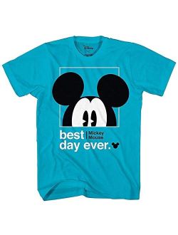 Mickey Mouse Best Day Ever Toddler Youth Juvy Kids T-Shirt