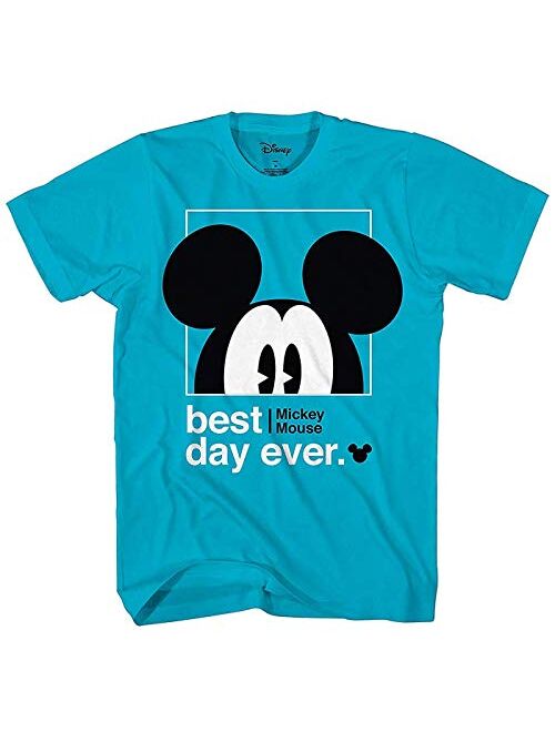 Disney Mickey Mouse Best Day Ever Toddler Youth Juvy Kids T-Shirt
