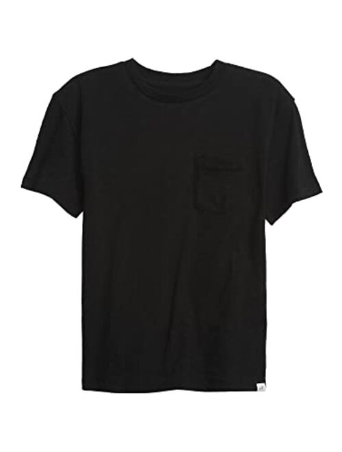 GAP Boys' Pocket Crew T-Shirt