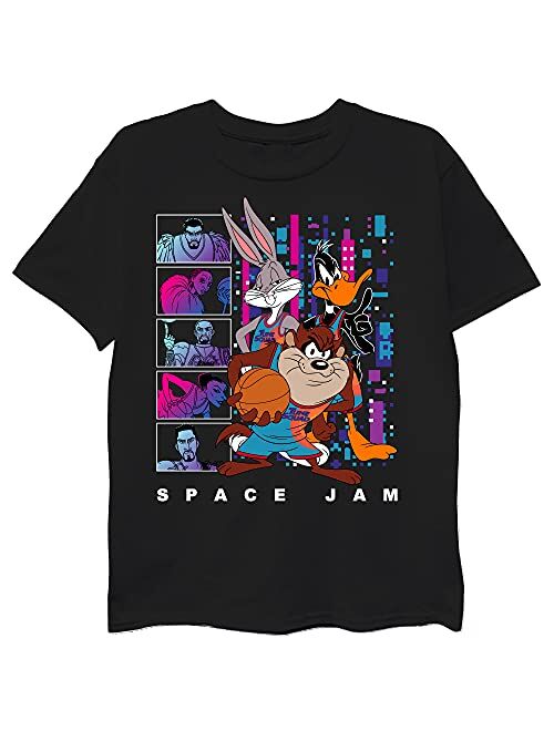 space jam New Legacy Tune Goon Squad Short Sleeve T-Shirt-Boys 4-20