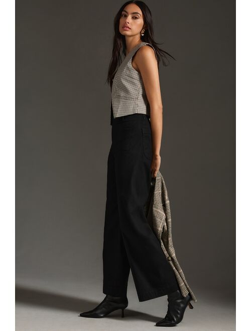 The Colette Full-Length Wide-Leg Pants by Maeve