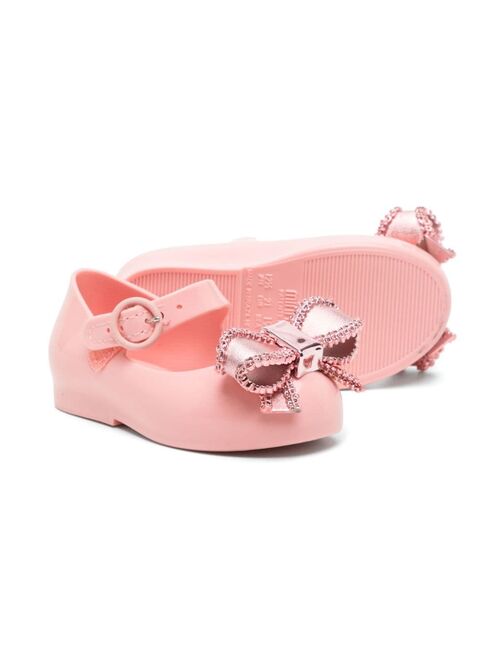 Mini Melissa Sweet Love ballerina shoes