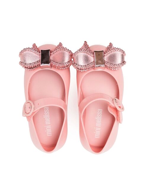 Mini Melissa Sweet Love ballerina shoes