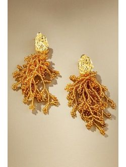 JETLAGMODE Handmade Coral Earrings