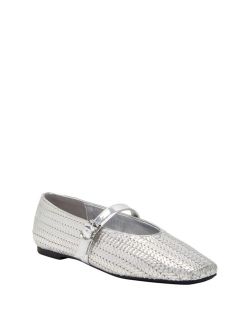 Katy Perry Women's The Evie Mary Jane Woven Flats