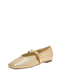 Katy Perry Women's The Evie Mary Jane Woven Flats