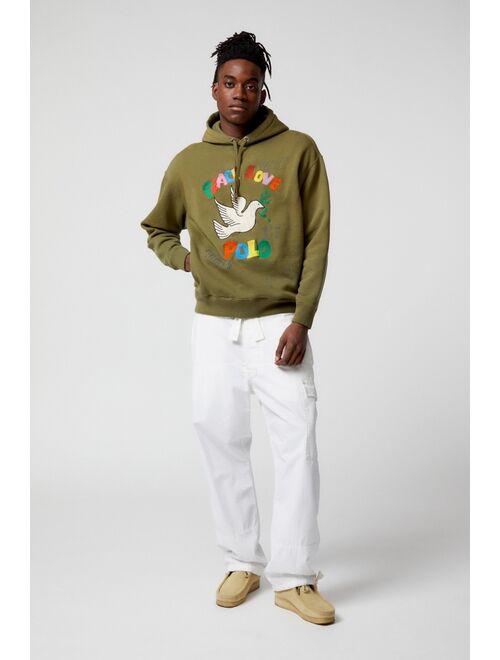 Polo Ralph Lauren Vintage Peace Embroidery Hoodie
