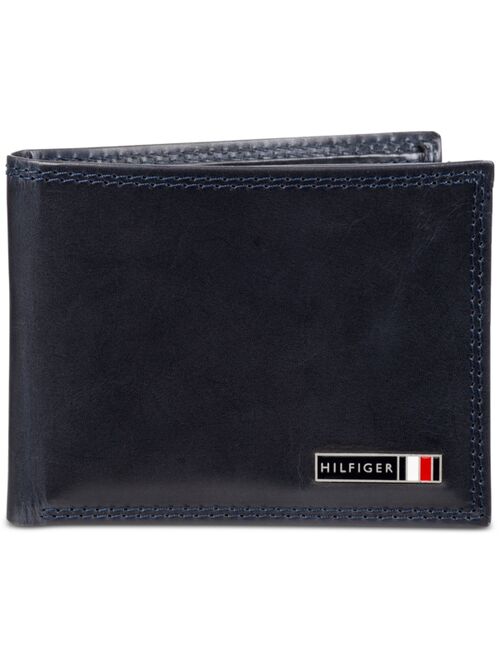 Tommy Hilfiger Men's Edisto Bi-Fold RFID Passcase Wallet