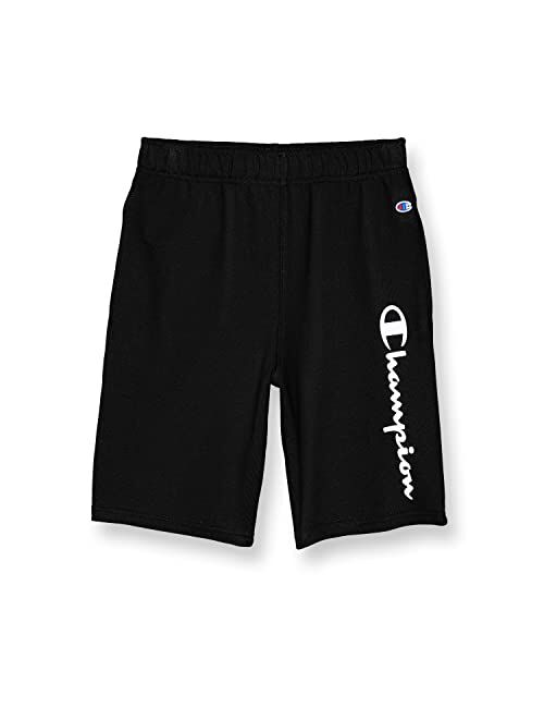 Champion Boys Shorts, Athletic Shorts for Boys, Lightweight Shorts for Kids, French Terry, 8"