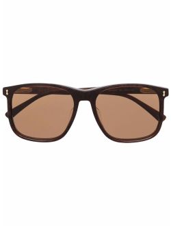 Eyewear square frame sunglasses