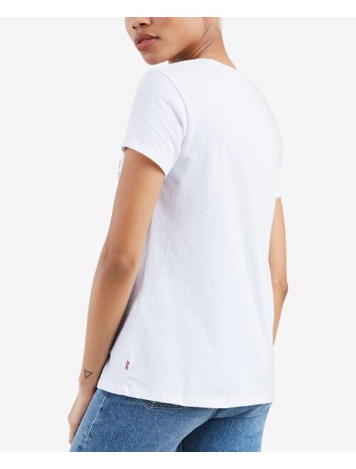 LEVI'S Women's Perfect Graphic Logo Cotton T-Shirt