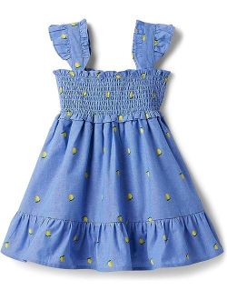 Printed Chambray Dress (Toddler/Little Kids/Big Kids)