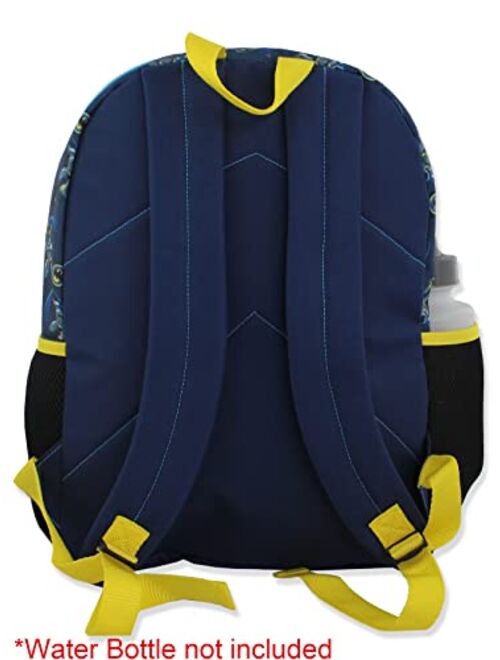 DC Comics Batman Boys 16" Backpack 5 piece School Set (One Size, Blue)