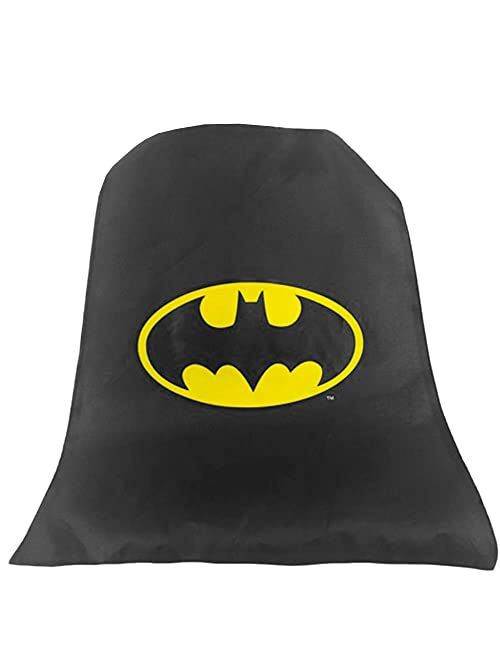 DC Batman Backpack for Preschool Toddlers ~ Deluxe 12" Batman Mini Backpack for Boys Kids (Batman School Supplies Bundle)