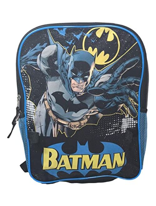 Accessory Innovations Batman Full Size 16 Inch Backpack with Detachable Lunch Box