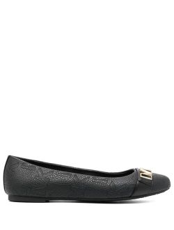 Jilly leather ballerina shoes