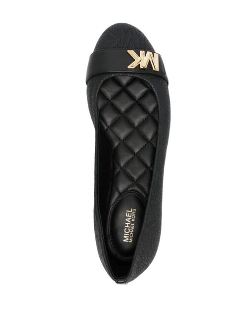 Michael Michael Kors Jilly leather ballerina shoes