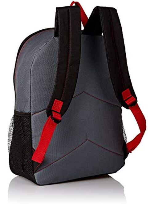 Batman Superman Backpack for Boys Kids ~ Premium 16" Superhero Backpack (Superman & Batman School Supplies)