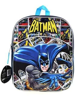 FF Batman 11" Mini Backpack, Black, One_Size (BAMIN)